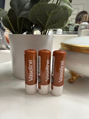 Vaseline Cocoa Butter Moisturizing Lip Balm - 3 Pack